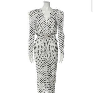 RONNY KOBO Polka Dot Print Dress with Tags! S